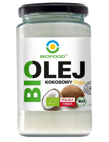 OLEJ KOKOSOWY VIRGIN BIO 670 ml - BIOFOOD
