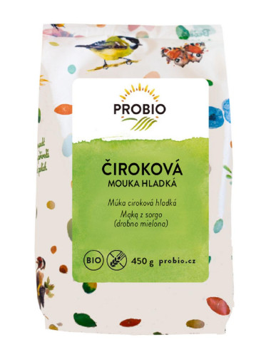 MĄKA Z SORGO BEZGLUTENOWA BIO 450 g - PROBIO