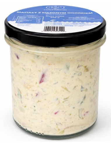MATIAS MSC Z OGÓRKIEM KISZONYM 300 g - SMOLIN FISH (NA ZAMÓWIENIE)